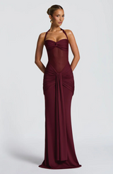 Maxi Dress : Robe Femme Sirène Moulante Hourglass Élégante Soirée Cérémonie in van Seroa