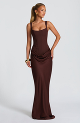 Maxi Dress : Robe Longue Femme Maxi Été Fluide Coton Élégante Soirée Plage in van Seroa