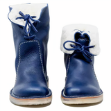 Mid-Calf Boots : Chic Women's Casual Leather Mid-Calf Boots for Everyday Style and in van Seroa