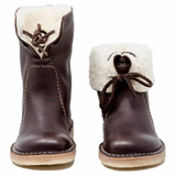 Mid-Calf Boots : Chic Women's Casual Leather Mid-Calf Boots for Everyday Style and in van Seroa