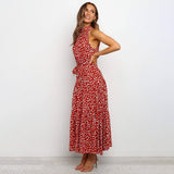 dresses : Robe Midi Fluide Femme Élégante - Parfaite pour l'Été, Cérémonie ou Soirée in van Seroa