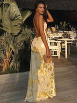 dresses : Robe Femme Satin Floral in van Seroa