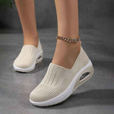 Baskets pour femmes : Baskets Femme Confortables et Légères pour Marche Quotidienne in Beige van Seroa