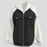 Autumn Collection : Veste Femme Polyester Col in Blanc van Seroa
