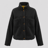 Autumn Collection : Manteau Long Femme Automnal Polyester Autumn Collection in Noir van Seroa
