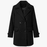 Autumn Collection : Veste Femme Longue Automne Hiver Autumn Collection in Noir van Seroa