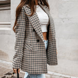 Blazers pour femmes : Blazer Femme Noir Polyvalente Mode in van Seroa