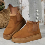 Bottes décontractées pour femmes : Veste Fourrure Femme Décontracté Beige in Marron clair van Seroa