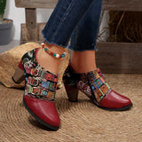 Bottes pour femmes : Bottes Femme Bohème Cuir in van Seroa