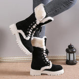 Bottes d'hiver pour femmes : Bottes Femme Hiver Mi-mollet Accessoires in van Seroa