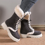 Bottes d'hiver pour femmes : Bottes Femme Hiver Mi-mollet Accessoires in van Seroa