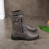 Bottes pour femmes : Chaussures Femme Bottes Hiver Automne in Gris Sioux van Seroa