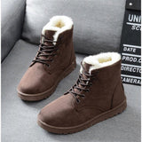 Bottes pour femmes : Chaussures Femme Bottes Hiver Automne in Marron van Seroa