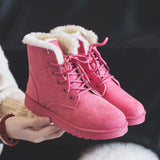 Bottes pour femmes : Chaussures Femme Bottes Hiver Automne in Rose van Seroa