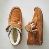 Bottes pour femmes : Bottines Femme Chaudes en PU avec Doublure Douce pour l’Hiver in van Seroa