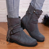 Bottes pour femmes : Bottes Femme Bottines Confortables in van Seroa