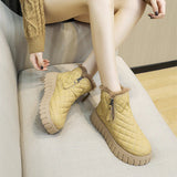 Bottines : Chaussures Femme Bottines Design Carreaux in van Seroa