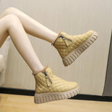 Bottines : Chaussures Femme Bottines Design Carreaux in van Seroa