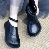 Bottes décontractées pour femmes : Chaussures Femme Bottines Noires Décontracté Noir in van Seroa