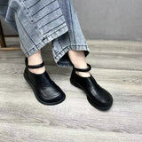 Bottes décontractées pour femmes : Chaussures Femme Bottines Noires Décontracté Noir in van Seroa
