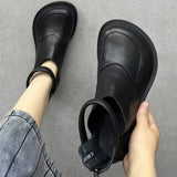 Bottes décontractées pour femmes : Chaussures Femme Bottines Noires Décontracté Noir in Noir van Seroa
