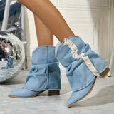Bottes pour femmes : Bottes Femme Élégant Bottines in van Seroa
