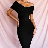 dresses : Robe Cocktail Femme Ajustée in van Seroa