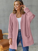 Autumn Collection : Gilet sans Manche Femme Noir Ample Coton in Rose van Seroa