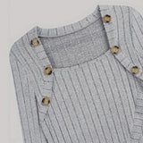 Autumn Collection : Pull Femme Denim Asymétrique in van Seroa