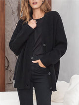 Cardigan : Cardigan Femme Décontracté Gilet Maille in van Seroa