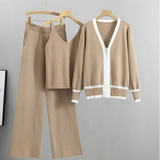 Autumn Collection : Gilet sans Manche Femme Décontracté in Kaki Taille unique van Seroa