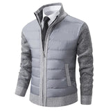 Cardigans pour femmes : Cardigan Femme Slim Élégant in Gris clair van Seroa