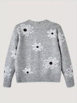 Cardigan : Cardigan Femme Floral Féminin Motif in van Seroa