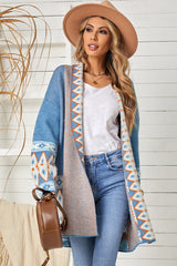 Gilets pour femmes : Cardigan Femme Gilet Chic Original Automne in Bleu van Seroa