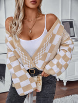 Cardigan : Cardigan Femme Gilet Manches Lanternes in van Seroa