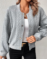 Autumn Collection : Gilet sans Manche Femme Coton in Gris van Seroa