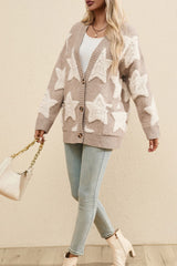 Cardigan : Cardigan Femme Gilet Confortable Poches in van Seroa