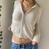Autumn Collection : Gilet sans Manche Femme Coton in Blanc van Seroa