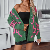 Cardigan : Gilet sans Manche Femme Décontracté in van Seroa