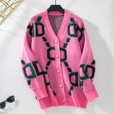 Cardigan : Gilet sans Manche Femme Décontracté in Rose Bonbon van Seroa