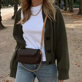 Autumn Collection : Gilet sans Manche Femme Vert in van Seroa