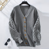 Pulls et gilets : Gilet sans Manche Femme in Gris van Seroa