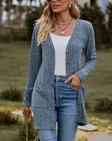 Cardigans pour femmes : Gilet sans Manche Femme Longues in van Seroa