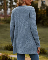 Cardigans pour femmes : Gilet sans Manche Femme Longues in van Seroa