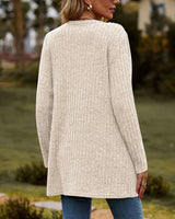 Cardigans pour femmes : Gilet sans Manche Femme Longues in van Seroa