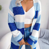 Autumn Collection : Gilet sans Manche Femme in Bleu van Seroa