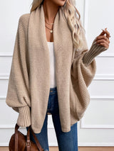 Autumn Collection : Gilet Femme Tricot Batwing Doux et Confortable - Idéal pour in Kaki Taille unique van Seroa
