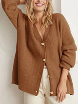 Autumn Collection : Gilet sans Manche Femme in Marron van Seroa