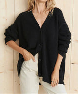 Autumn Collection : Gilet sans Manche Femme in Noir van Seroa