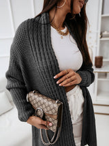 Cardigans pour femmes : Gilet sans Manche Femme Décontracté in Noir van Seroa